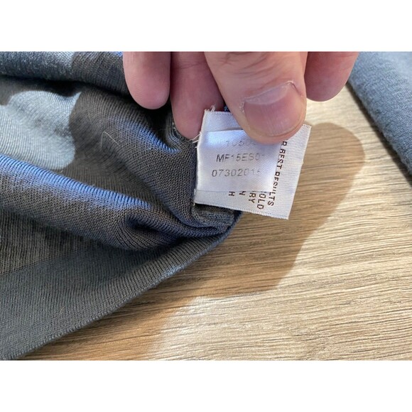 Peter Millar Warmth Mens L Merino Wool 1/4 Zip Golf Pullover Blue Gray Sweater - Picture 5 of 10